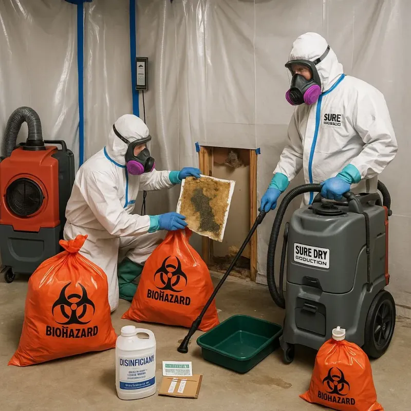Contaminated Water Handling Protocols process in Raynham Center, MA